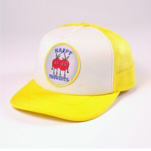 Snapback Trucker Hat - Happy Thoughts American Eagle - Yellow